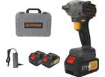 Avvitatore A Percussione, Coppia 800 Nm, Motore Brushless, 2 Batterie, Ue