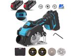 Sega Circolare, Motore Brushless, Design Leggero, 2 Batterie, Ue