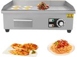 Griglia Elettrica, 220 V, 3000 W, Intervallo Di Temperatura 50-300 °C, Dimensioni 55*43*24 Cm, Capacità Del Contenitore Dell'olio 0,5 L