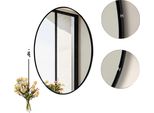 Specchio Da Parete, Forma Ovale, Design Moderno, 600X800 Mm