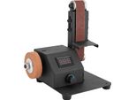 Mini Levigatrice A Nastro, Potenza 350 W, Versatile Per Metallo E Legno, Nera