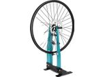 Supporto Per Cerchioni Di Biciclette, Struttura In Acciaio, Altezza Regolabile Da 94 A 135 Cm, Adatto Alla Maggior Parte Delle Dimensioni Di Ruote, Allineamento Preciso, Piedini In Gomma Antiscivolo
