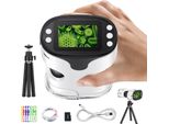 Microscopio Digitale, Ingrandimento 1000X, Schermo Lcd Da 2 Pollici, Bianco