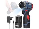 Cacciavite Elettrico, Coppia 45 Nm, Motore Brushless, 2 Batterie, Ue