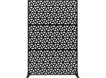 Schermo Per La Privacy, Struttura In Metallo, Design Moderno, Nero F