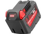 Batteria Agli Ioni Di Litio, Capacità 9000 Mah, Compatibile Con Utensili M18, 1 Batteria Da 9,0 Ah