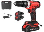 Avvitatore A Batteria, Coppia 35 N·M, Set Di Accessori Da 29 Pezzi, 2 Batterie, Ue