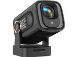 Proiettore, Risoluzione 1080P, Connettività Bluetooth E Wifi, Nero Nativo 1080P