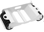 Carrello Per Pneumatici, Portata 4500 Libbre, Struttura Resistente, Bianco