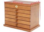 Portagioie, 6 Livelli, Design Vintage, Marrone