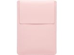Custodia Per Computer Portatile, Materiale Sintetico, Design Versatile, Rosa, 15-16 Pollici