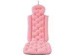 Cuscino Da Bagno, Supporto Ergonomico, Design Antiscivolo, Rosa