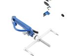 Attrezzo Di Fissaggio, Acciaio Inossidabile, Larghezza Nastro 4,6 Mm - 25 Mm, Spessore Nastro 1,2 Mm, Peso Imballo 4,1 Libbre, Dimensioni Imballo 9,8" X 3,5"" X 3,5"""