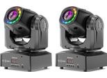 Testa Mobile Per Illuminazione Scenica, 8 Modelli, Controllo Dmx, ZQ02015-2 Pezzi, Spina Ue