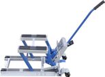 Sollevatore Per Moto, Portata 680 Kg, Funzionamento Idraulico, Blu