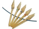 Fresa Per Unghie, Carburo Di Tungsteno, Strumento Elettrico Per Manicure, 5 Pezzi