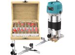 Fresatrice Elettrica, 30000 Giri/Min, Set Di Frese Per Legno Da 15 Pezzi, Set Di Frese