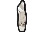 Specchio A Figura Intera, Design Irregolare Unico, Caratteristiche Di Sicurezza, Nero - 140 X 45 Cm