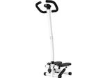 Stepper Fitness, Altezza Regolabile, Display Lcd, Nero