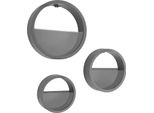 Fioriera Da Parete, Design Da Parete, Materiali Resistenti, Grigio - Trasparente