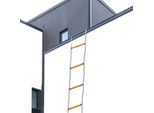 Scala Di Salvataggio, Lunghezza 6 M, Larghezza 28 Cm, Portata 200 Kg, Diametro Della Corda 18 Mm, Diametro Dei Pioli Antiscivolo 2,2 Cm
