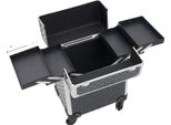 Trousse Per Trucchi, Materiale Resistente, Grande Capacità Di Stoccaggio, Nero