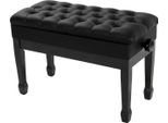 Panca Per Pianoforte, Regolabile In Altezza, Design Elegante, 73X36X49-59 Cm