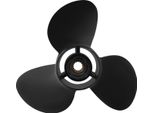 Elica Per Barche, Design A Tre Pale, Lega Di Alluminio Resistente, Nera