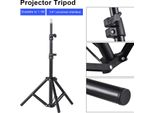 Treppiede Universale Per Proiettore Supporto Estensibile In Lega Di Alluminio Supporto Portatile Interfaccia Da 1/4'' Altezza Regolabile Per Lcd