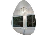 Specchio Da Bagno, Illuminazione A Led, Design Antiappannamento, Argento
