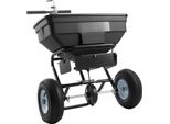 Spandiconcime Succebuy Con Capacità Di 59 Kg, Larghezza Di Spandimento 0-3,66 M, Spandiseme Con Pneumatici Da 33 Cm, Portata Regolabile, Ideale Per Concimi, Sementi Estradale