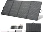 Succebuy Pannello Solare Pieghevole 400 W, Modulo Solare Monocristallino 16BB Di Tipo N Con Cornice, Efficienza 24%, IP67, Caricatore Solare Con Connessione MC4 E Adattatore Dc 10 In 1 Per Stazioni Elettriche E Campeggio