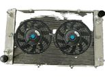 Radiatore In Alluminio, Dimensioni Interne: 620 Mm X 428 Mm X 56 Mm, Dimensioni Totali: 754 Mm X 467 Mm X 120 Mm, Dimensioni Ingresso/Uscita: 45 Mm, Compatibilità: Per Porsche Coupé 928, Ventola Inclusa.