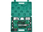 Utensili Per Carrozzeria - Set Martello E Dolly - 9 Pezzi - Lavorazione Della Lamiera - Rimozione Ammaccature E Riparazione Ammaccature - Verde