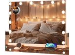 Specchio Per Trucco, Luci Led, Comando Smart Touch, Bianco
