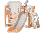 Scivolo Per Bambini, Canestro Da Basket, Scala Da Arrampicata, Rosa