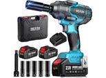 Avvitatore A Percussione, Coppia Massima 1000 Nm, Velocità A Vuoto 3300 Giri/Min, Tensione Nominale 21 V, Peso 5,3 Kg, Capacità Della Batteria 4,0 Ah