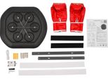 Guantone Da Boxe, Luci Led Interattive, Musica Bluetooth, Nero
