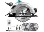 Sega Circolare, Taglio Ad Alta Precisione, Design Leggero, Set Completo Di Tre Lame Per Sega Circolare, Ue