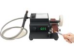 Mini Levigatrice A Nastro, Potenza 350 W, Velocità 0-10000 Giri/Min, Dimensioni 16,5 X 20,7 X 8,5 Cm, 10 Nastri Abrasivi Inclusi, Montaggio Su Tavolo