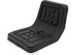 Sedile Trattore, Design Ergonomico, Montaggio Multiplo, Nero