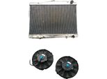 Radiatore, Lega Di Alluminio, Dimensioni Nucleo 645 Mm X 400 Mm X 50 Mm, Dimensioni Totali 665 Mm X 495 Mm X 60 Mm, Dimensioni Ingresso/Uscita 35 Mm X 35 Mm, Compatibilità Nissan Pintara / Skyline R33 / R34