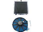 Radiatore, Lega Di Alluminio, Dimensioni Del Nucleo 575 Mm X 510 Mm X 42 Mm, Dimensioni Totali 670 Mm X 635 Mm X 70 Mm, Dimensione Ingresso 38 Mm, Dimensione Uscita 45 Mm