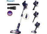 Aspirapolvere A Batteria, Potenza Di Aspirazione 55 Kpa, Batteria Rimovibile, Blu Navy, Ue