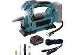 Compressore D'aria A Batteria, Gonfiaggio Rapido, Luce Led, 1 Batteria, Ue