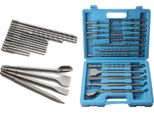 Set Di Punte Per Trapano A Percussione Impact, 17 Pezzi, Acciaio Altamente Legato, Compatibile Con Trapani A Percussione Elettrici, Design Rotante Preciso, Impugnatura Ergonomica Rotonda