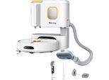 Aspirapolvere Robot, Potenza Di Aspirazione 6000 Pa, Navigazione Intelligente, Bianco, Ue