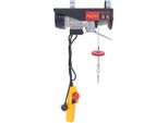 Argano Elettrico - Fune Metallica - Potenza 550 W - Capacità Di Carico 250 Kg - Fune Metallica 18 M