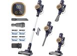 Aspirapolvere Senza Fili, Potenza Di Aspirazione 50KPA, Design Multifunzione 4 In 1, Blu, Ue