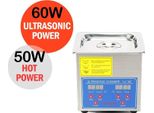 Pulitore A Ultrasuoni, Capacità 0,7 L, Frequenza 40 Khz, Pulitore A Ultrasuoni 07L, Ue